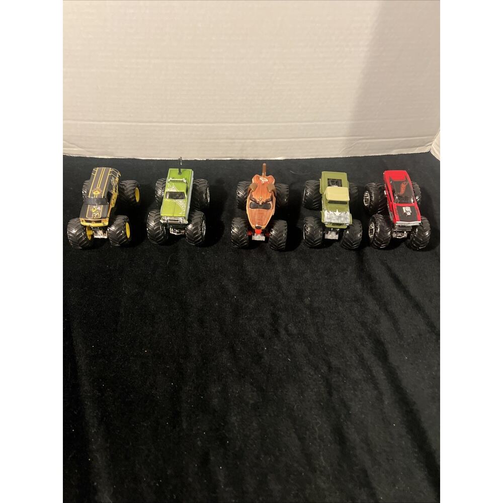 Lot Of 5 Hot Wheels Jam Trucks #1